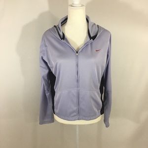 Nike Dri-Fit Jacket hoodie L lavender
